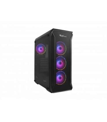 GENESIS IRID 505 ARGB Pc case, Midi tower, 2xUSB 3.0, 2xUSB 2.0, 2x Jack, Black Genesis