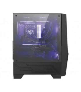 MSI MAG FORGE 100M PC Case, Mid-Tower, USB 3.2, Black MSI MAG FORGE 100M Black ATX Power supply included No