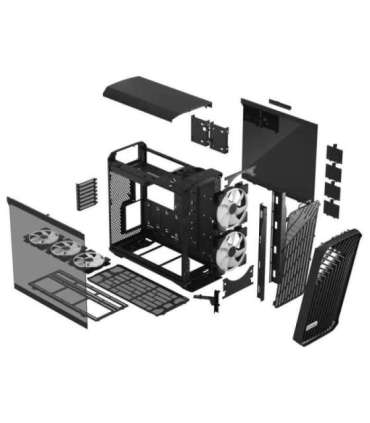 Fractal Design Torrent Black RGB TG Light Tint FD-C-TOR1A-04 Black ATX