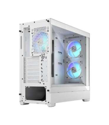 Fractal Design Pop Air RGB Side window White TG Clear Tint ATX, mATX, Mini ITX Power supply included No ATX