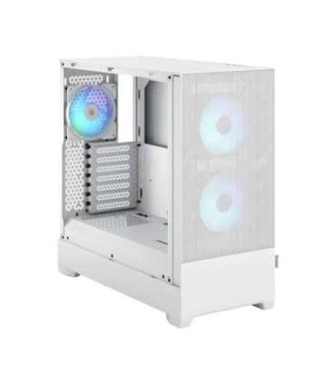 Fractal Design Pop Air RGB Side window White TG Clear Tint ATX, mATX, Mini ITX Power supply included No ATX