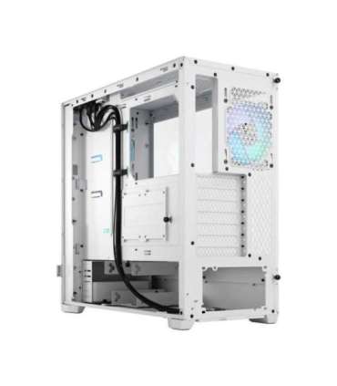 Fractal Design Pop Air RGB Side window White TG Clear Tint ATX, mATX, Mini ITX Power supply included No ATX
