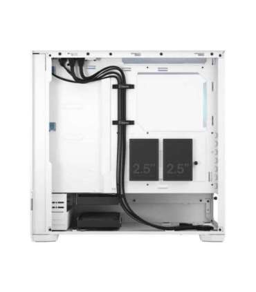 Fractal Design Pop Air RGB Side window White TG Clear Tint ATX, mATX, Mini ITX Power supply included No ATX