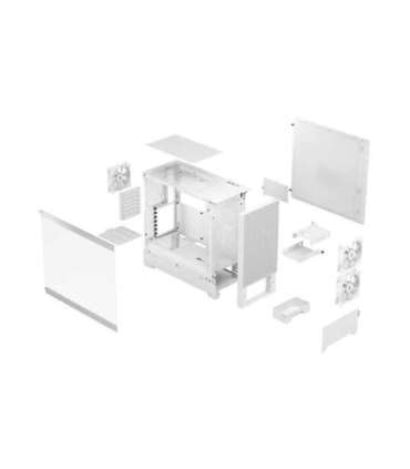 Fractal Design Pop Air RGB Side window White TG Clear Tint ATX, mATX, Mini ITX Power supply included No ATX