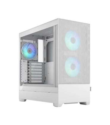 Fractal Design Pop Air RGB Side window White TG Clear Tint ATX, mATX, Mini ITX Power supply included No ATX