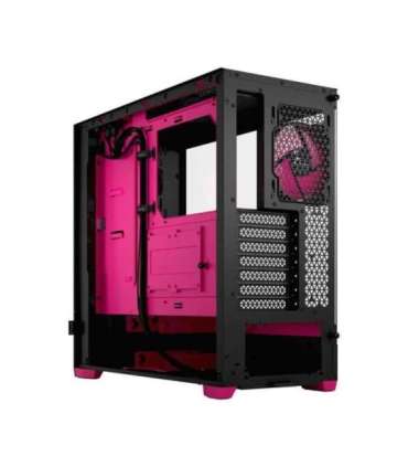 Fractal Design Pop Air RGB Side window Magenta Core TG Clear Tint ATX, mATX, Mini ITX Power supply included No