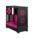 Fractal Design Pop Air RGB Side window Magenta Core TG Clear Tint ATX, mATX, Mini ITX Power supply included No