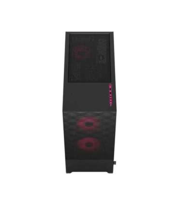Fractal Design Pop Air RGB Side window Magenta Core TG Clear Tint ATX, mATX, Mini ITX Power supply included No