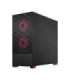 Fractal Design Pop Air RGB Side window Magenta Core TG Clear Tint ATX, mATX, Mini ITX Power supply included No