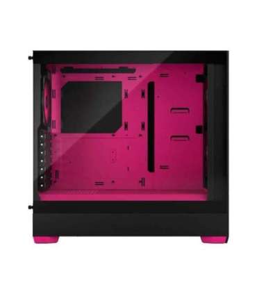 Fractal Design Pop Air RGB Side window Magenta Core TG Clear Tint ATX, mATX, Mini ITX Power supply included No