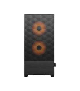 Fractal Design Pop Air RGB Side window Orange Core TG Clear Tint ATX, mATX, Mini ITX Power supply included No