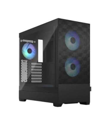 Fractal Design op Air RGB Side window Black TG Clear Tint ATX, mATX, Mini ITX Power supply included No ATX