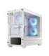 Fractal Design Pop Mini Air RGB Side window White TG Clear Tint mATX, Mini ITX Power supply included No ATX