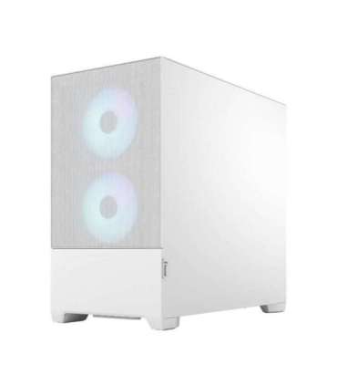 Fractal Design Pop Mini Air RGB Side window White TG Clear Tint mATX, Mini ITX Power supply included No ATX