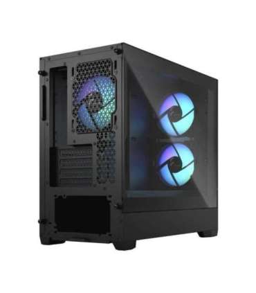 Fractal Design Pop Mini Air RGB Side window Black TG Clear Tint mATX, Mini ITX Power supply included No ATX
