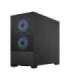 Fractal Design Pop Mini Air RGB Side window Black TG Clear Tint mATX, Mini ITX Power supply included No ATX