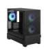 Fractal Design Pop Mini Air RGB Side window Black TG Clear Tint mATX, Mini ITX Power supply included No ATX