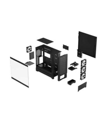 Fractal Design Pop XL Air RGB Side window Black TG Clear Tint E-ATX up to 280 mm, ATX , mATX, Mini ITX Power