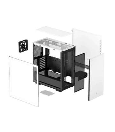 Deepcool MID TOWER CASE CH510 Side window White Mid-Tower Power supply included No ATX PS2