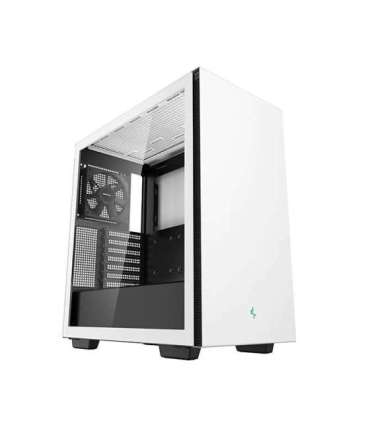 Deepcool MID TOWER CASE CH510 Side window White Mid-Tower Power supply included No ATX PS2