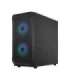 Fractal Design Focus 2 Side window RGB Black TG Clear Tint Midi Tower Power supply included No ATX