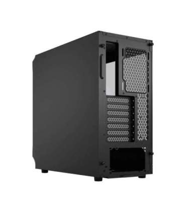 Fractal Design Focus 2 Side window RGB Black TG Clear Tint Midi Tower Power supply included No ATX