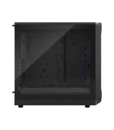 Fractal Design Focus 2 Side window RGB Black TG Clear Tint Midi Tower Power supply included No ATX
