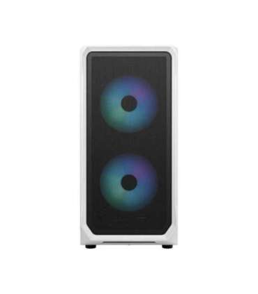 Fractal Design Focus 2 Side window RGB White TG Clear Tint Midi Tower Power supply included No ATX