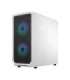 Fractal Design Focus 2 Side window RGB White TG Clear Tint Midi Tower Power supply included No ATX