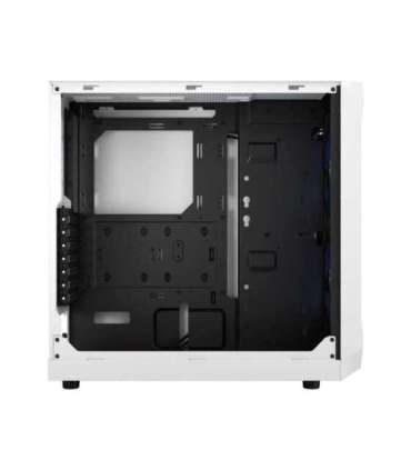 Fractal Design Focus 2 Side window RGB White TG Clear Tint Midi Tower Power supply included No ATX