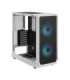 Fractal Design Focus 2 Side window RGB White TG Clear Tint Midi Tower Power supply included No ATX