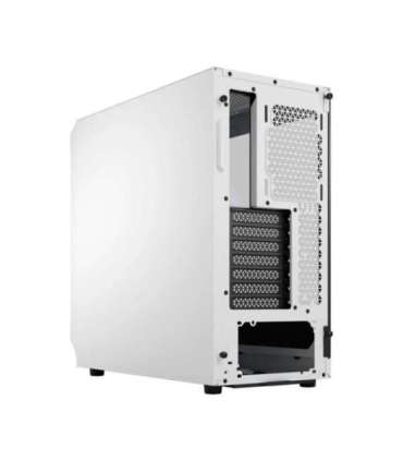 Fractal Design Focus 2 Side window RGB White TG Clear Tint Midi Tower Power supply included No ATX