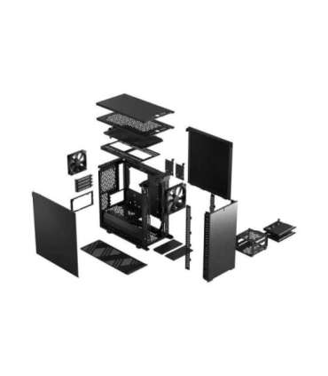 Fractal Design Define 7 Mini Black Solid mATX, Mini-DTX, Mini ITX Power supply included No ATX