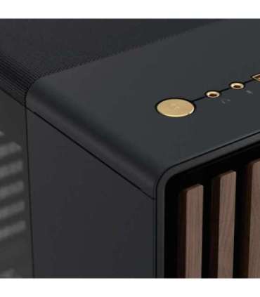 Fractal Design North Charcoal Black TG Dark tint Power supply included No ATX