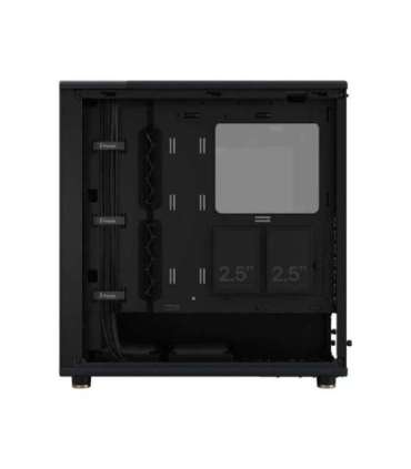 Fractal Design North Charcoal Black TG Dark tint Power supply included No ATX