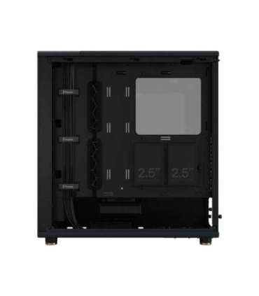Fractal Design North Charcoal Black TG Dark tint Power supply included No ATX