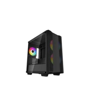 Deepcool Micro-ATX CASE CC360 Black Mini-ITX / Micro-ATX Power supply included No ATX PS2 （maximum length: