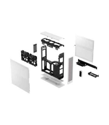 Fractal Design Ridge FD-C-RID1N-12 Black Mini ITX Power supply included No SFX, SFX-L