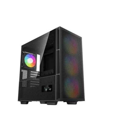 Deepcool MID TOWER CASE CH560 Digital Side window Black Mid-Tower Power supply included No ATX PS2