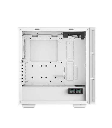 Deepcool MID TOWER CASE CH560 Digital Side window White Mid-Tower Power supply included No ATX PS2