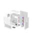 Deepcool MID TOWER CASE CH560 Digital Side window White Mid-Tower Power supply included No ATX PS2