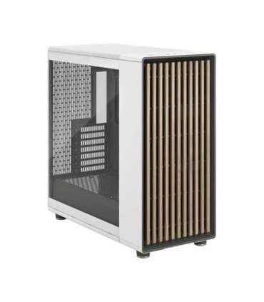Fractal Design North XL Chalk White TG Clear Mid-Tower Power supply included No