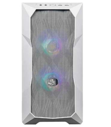 Cooler Master TD300 MESH White Mini Tower Power supply included No ATX