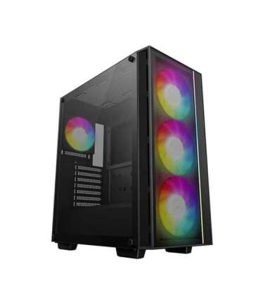 Deepcool Case MATREXX 55 Mesh V4 C Black Mid Tower Power supply included No ATX PS2