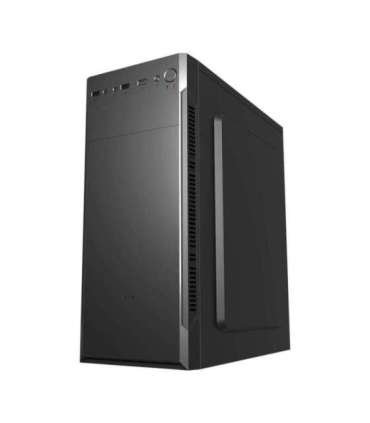 FSP Case CMT160 Black ATX Mid-Tower Power supply included No
