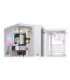 Corsair Dual Chamber PC Case iCUE LINK 6500X RGB White Mid Tower Power supply included No ATX