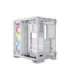 Corsair Dual Chamber PC Case iCUE LINK 6500X RGB White Mid Tower Power supply included No ATX