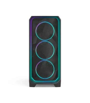 Fractal Design Meshify 3 Ambience Pro RGB Black TG Light Tint ATX Power supply included No