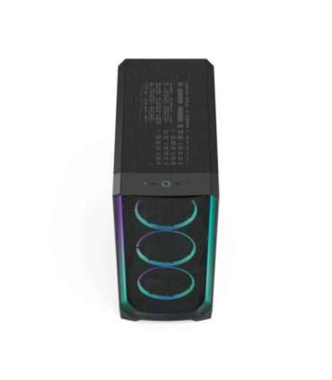 Fractal Design Meshify 3 Ambience Pro RGB Black TG Light Tint ATX Power supply included No