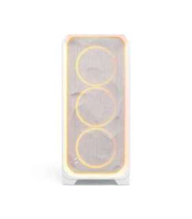 Fractal Design Meshify 3 Ambience Pro RGB White TG Clear Tint ATX Power supply included No